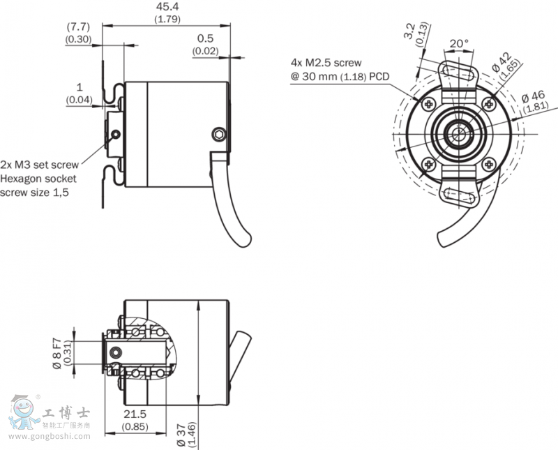 DBS36E-BBAK01000ߴͼ