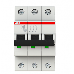 ABB  S203-C63  ΢Ͷ·  3P Cѿ 63A