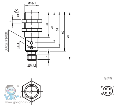 OBT200-18GM60-E5-V1ߴͼ