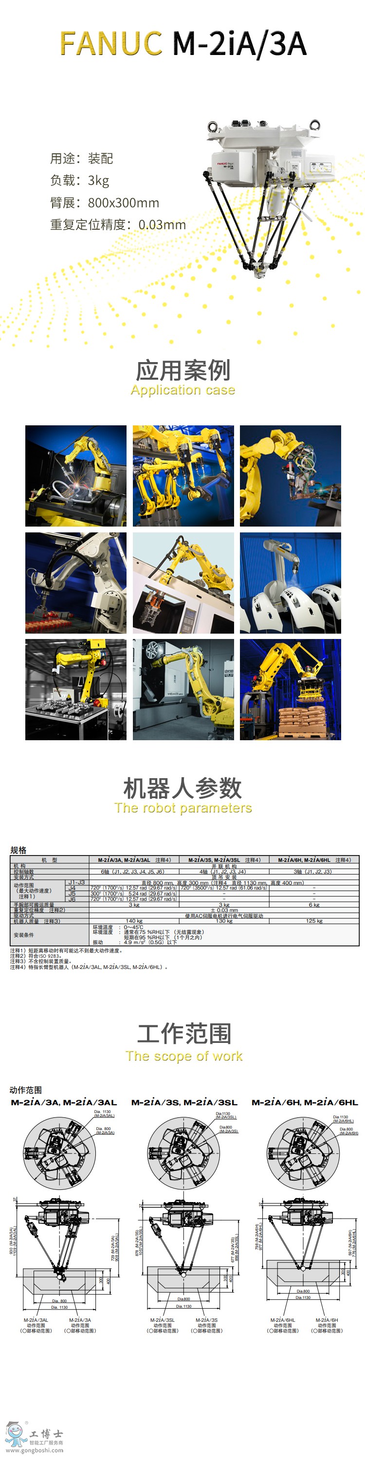 FANUC M-2iA-3A