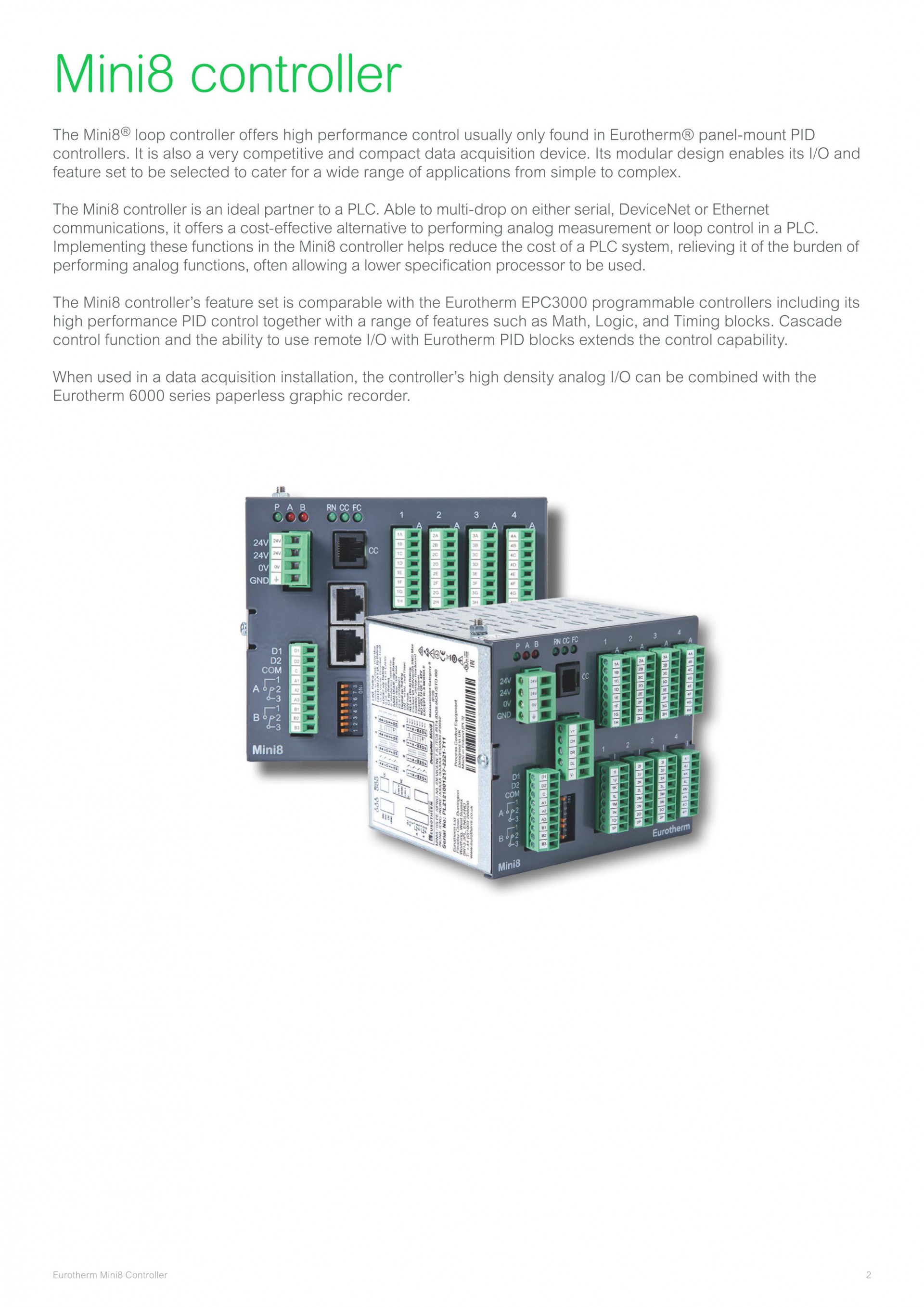 Mini8 Datasheet_HA033675 Issue 3_02